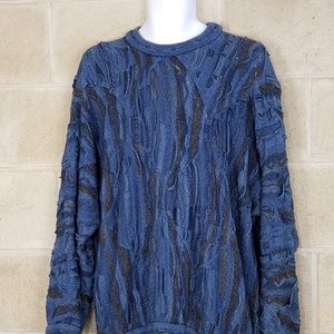 Mens Coogi Medium Cosby Biggie Sweater